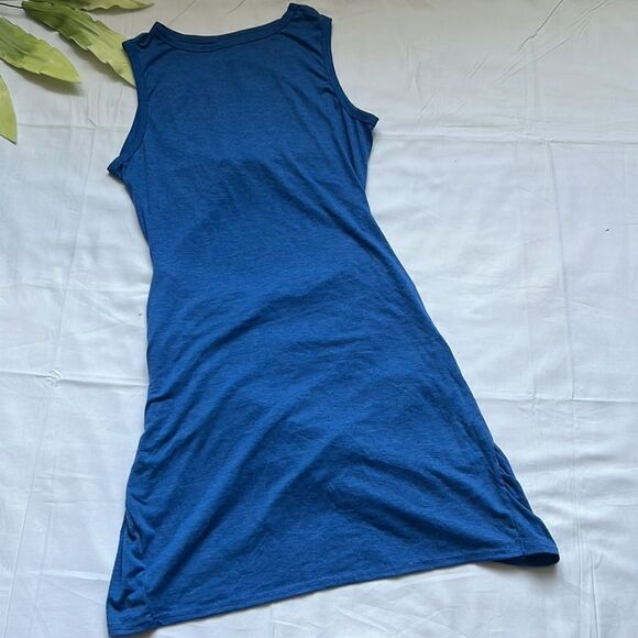 ⭐️TWIST Knot Front Bodycon Sleeveless Hollow Out Casual Mini Dress⭐️ - Picture 5 of 5